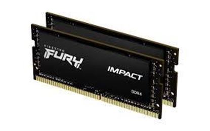 Slika MEM SOD DDR4 64GB (2x32) 3200MHz FURY Impact KF432S20IBK2/64