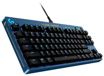 Slika Tipkovnica žična Logitech G Pro, LoL Edition, mehanička, RGB